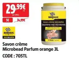 Screwfix BARD AHL Savon crème Microbead Parfum orange offre