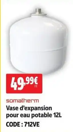 Screwfix somatherm Vase d'expansion offre