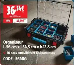 Screwfix Organiseur offre