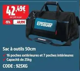 Screwfix Erbauer Sac à outils offre