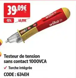 Screwfix wiha Testeur de tension sans contact 1000VCA offre