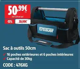 Screwfix Erbauer sac à outils offre