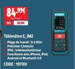 Screwfix Erbauer télémètre e_im2 offre