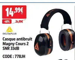 Screwfix Deltaplus casque antibruit magny cours 2 snr 33db offre