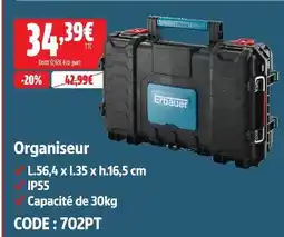 Screwfix Erbauer organiseur offre