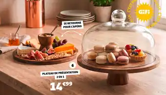 Plateau de présentation