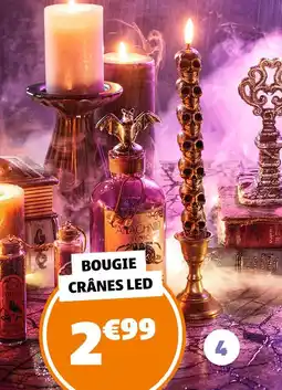 GiFi Bougie crânes led offre