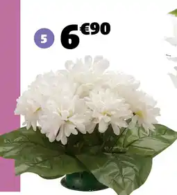 GiFi Coussin chrysanthèmes offre