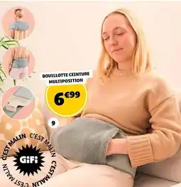 GiFi Bouillotte ceinture multiposition offre
