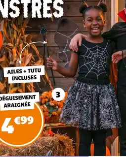 GiFi Déguisement araignée offre