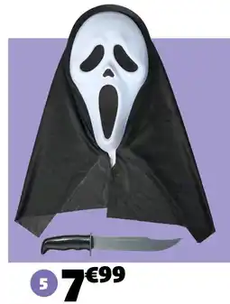 GiFi Masque et couteau adulte offre