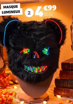GiFi Masque masque fourrure ours offre