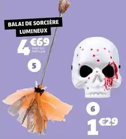 GiFi Balai de sorcière lumineux offre