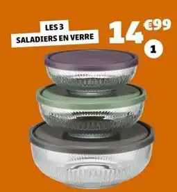 GiFi Saladiers en verre offre