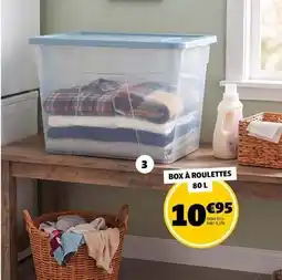 GiFi Box à roulettes offre