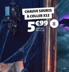 GiFi Chauve souris a coller x12 offre
