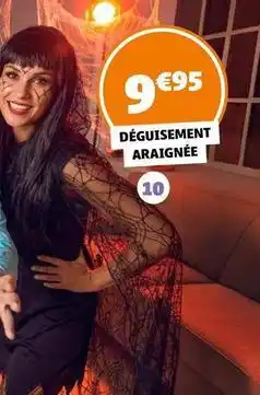 GiFi Déguisement araignée 10 offre