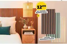 GiFi Les panneaux décoratifs en bois offre