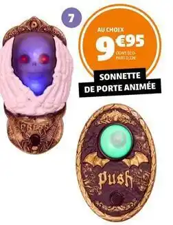 GiFi Sonnette de porte animée offre