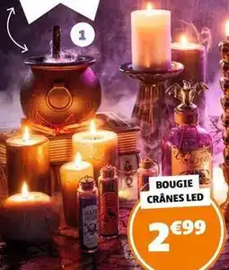 GiFi Bougie cranes led offre