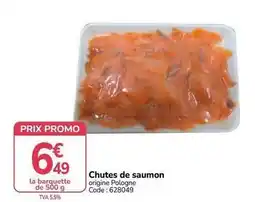 Promocash Promo - chutes de saumon offre