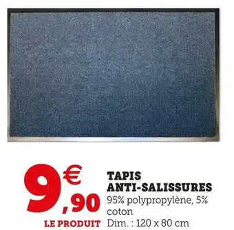 Super U Tapis anti-salissures offre