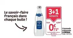 Promocash Lorina - limonade artisanale offre