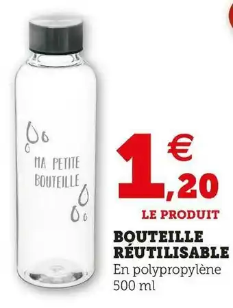 Bouteille réutilisable