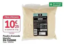 Promocash Promo - poudre d'amande blanche en cuisine offre
