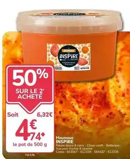 Promocash Labeyrie - houmous offre