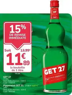 Promocash Get - 27 offre