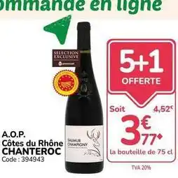 Promocash Côtes du rhône - a.o.p. côtes du rhône offre