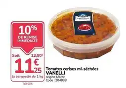Promocash Tomates cerises mi-séchées offre