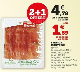 Super U Montorsi i freschi offre
