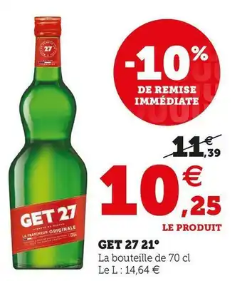 Super U Get 27 get 27 21 offre