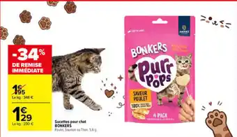 BONKERS Sucettes pour chat