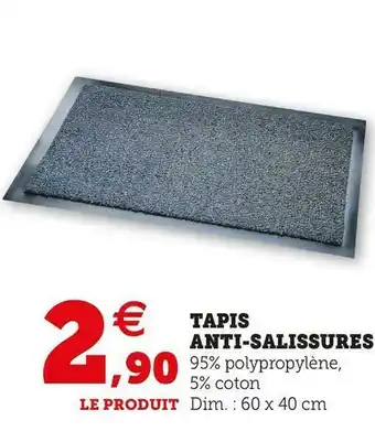 Super U Tapis anti-salissures offre