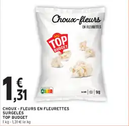 Intermarché Contact TOP BUDGET Choux-fleurs en fleurettes offre