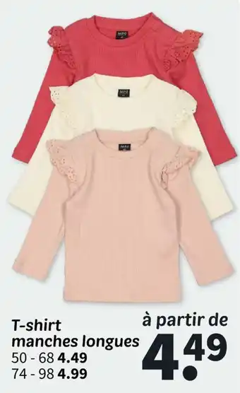MINI T-shirt manches longues