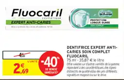 Intermarché Contact Fluocaril DENTIFRICE EXPERT ANTI-CARIES SOIN COMPLET offre