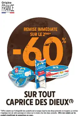 Intermarché Contact Caprice des dieux offre