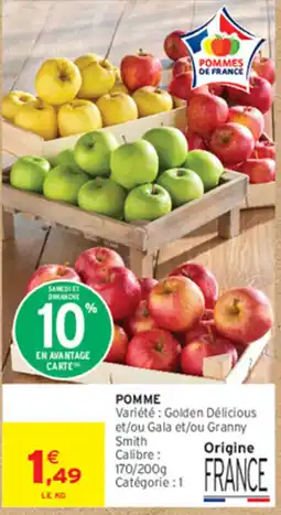 Intermarché Contact POMMES DE FRANCE offre
