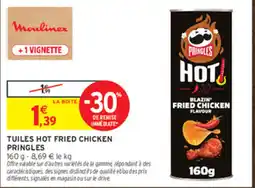Intermarché Contact Pringles Tuiles Hot Fried Chicken offre