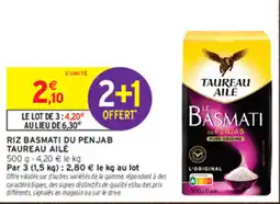 Intermarché Contact TAUREAU AILÉ RIZ BASMATI DU PENJAB offre