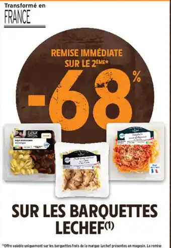 Lechef barquettes