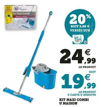 Super U U maison kit maxi combi offre