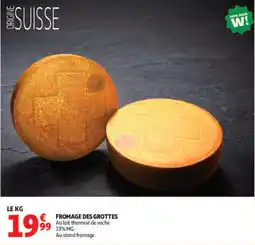 Auchan Supermarché FROMAGE DES GROTTES offre