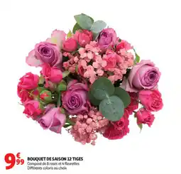 Auchan Supermarché BOUQUET DE SAISON 12 TIGES offre