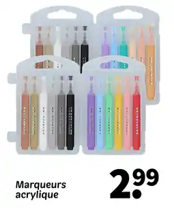 Wibra Marqueurs acrylique offre