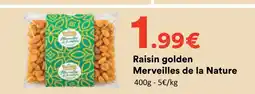Hmarket Merveilles de la nature raisin golden offre